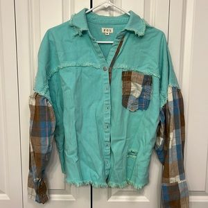 Pol shacket. Oversized